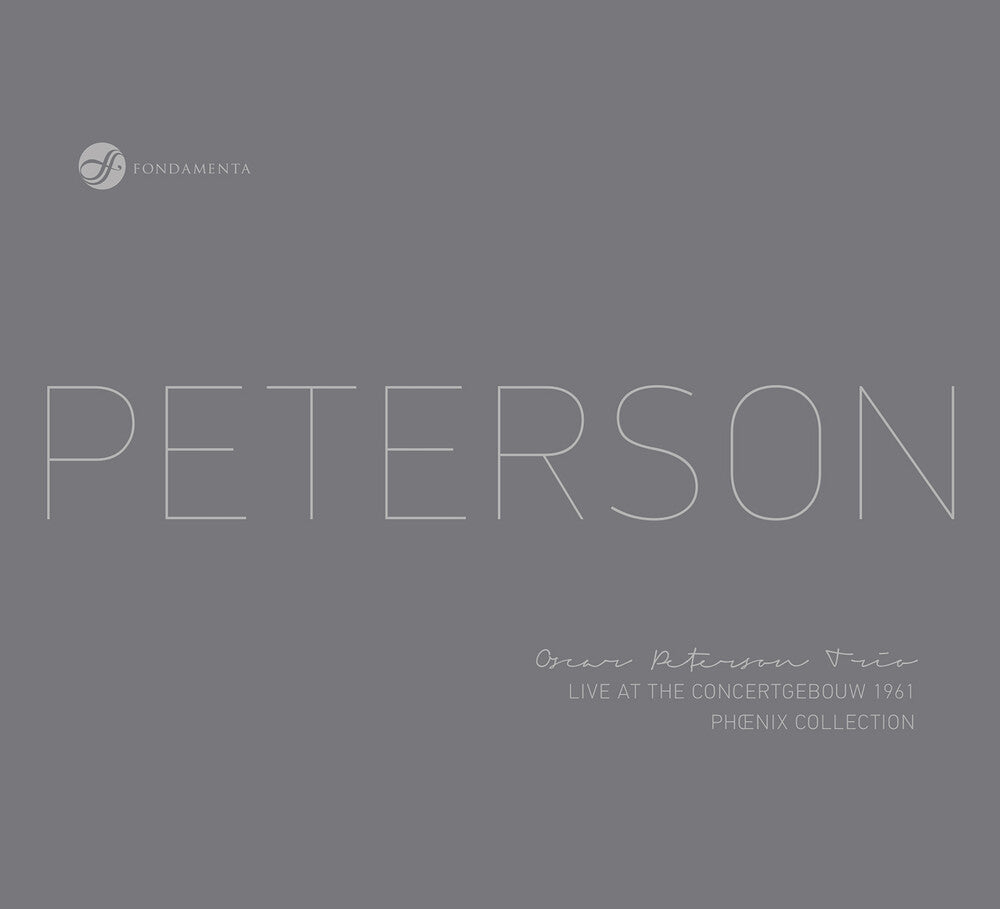 the album cover for Oscar Peterson - Live At The Concertgebow 1961