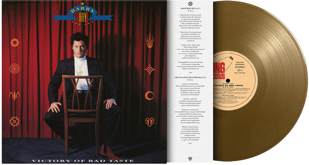 the album cover for Barry Hay - Victory Of Bad Taste [Colored Vinyl] (Gol) [Limited Edition] [180 Gram]