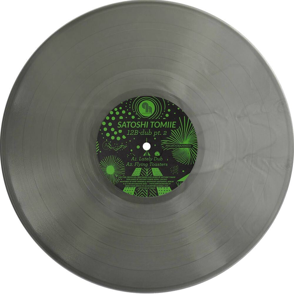 the album cover for Satoshi Tomiie - 12b-Dub Part 2 [Colored Vinyl] (Ep) (Gry)
