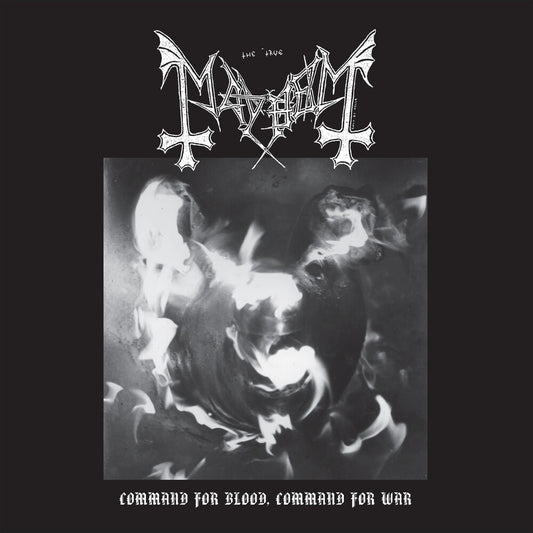 the album cover for Mayhem - Command For Blood Command For War