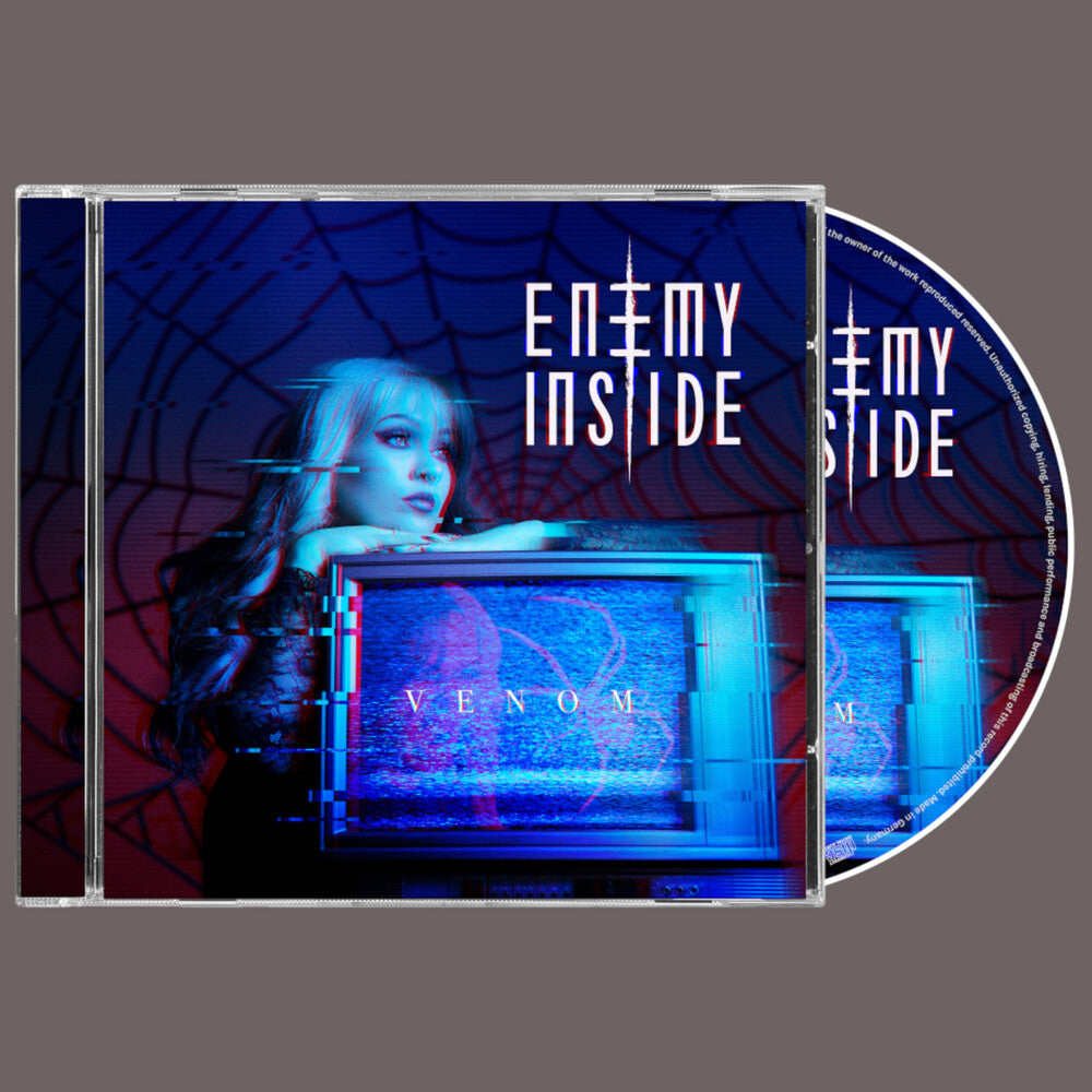 the album cover for Enemy Inside - Venom [Compact disc]