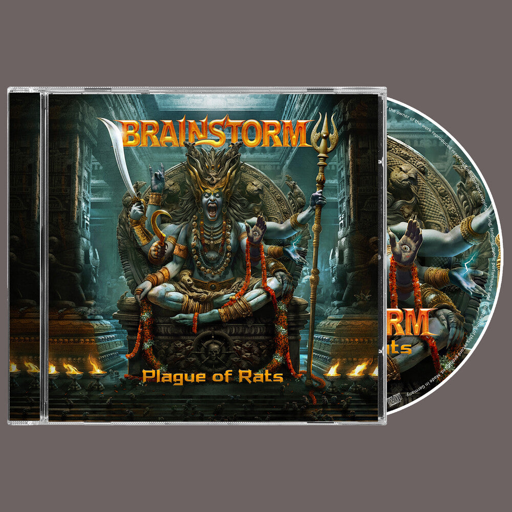 the album cover for Brainstorm - Plague Of Rats [Compact disc]
