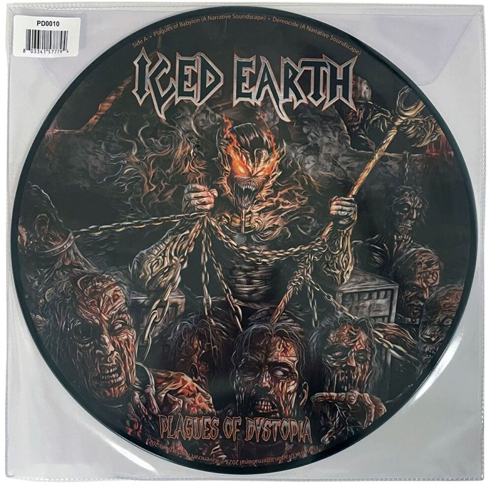 Iced Earth - Plagues Of Dystopia Ep (Ep) (Pict) [LP]