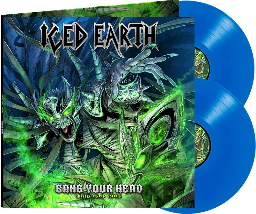 Iced Earth - Bang Your Head - Blue (Blue) [Colored Vinyl] (Gate)