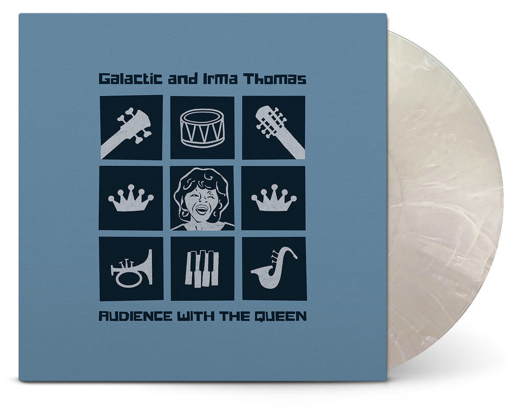 Galactic and Irma Thomas - Audience With The Queen [Indie Exclusive] [LP Clear with White Smoke LP]
