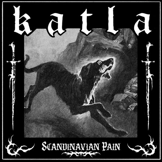 the album cover for Katla - Scandinavian Pain