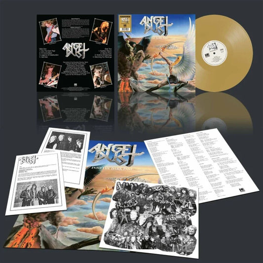 the album cover for Angel Dust - Into The Dark Past - Beer [Colored Vinyl] [Reissue]