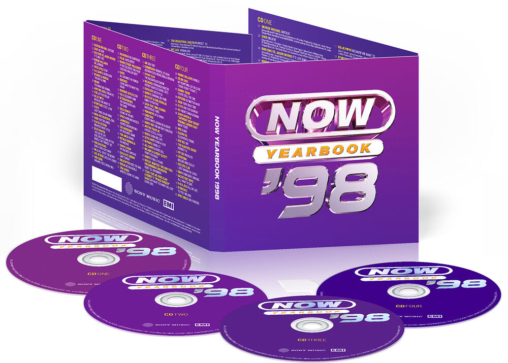 the album cover for Now Yearbook 1998 / Various (Uk) - Now Yearbook 1998 / Various (Uk)
