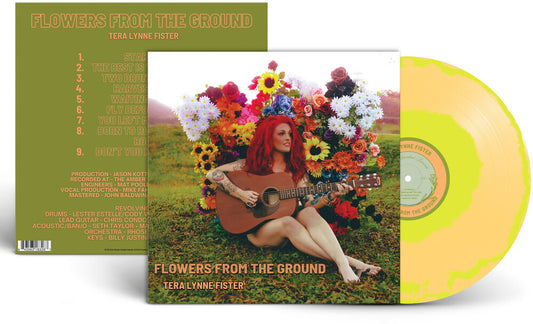 the album cover for Tera Fister  Lynne - Flowers From The Ground [Colored Vinyl] (Ylw)