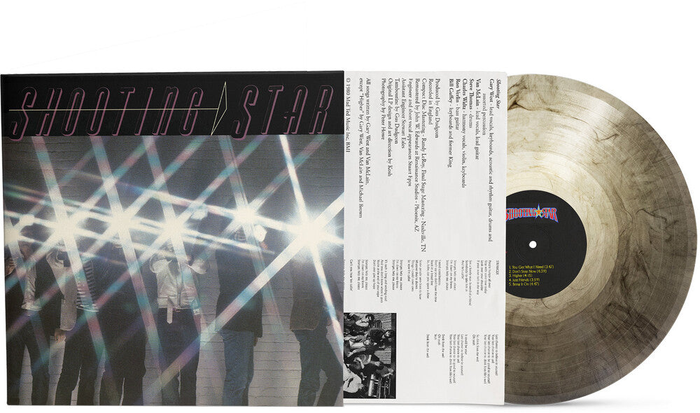 Shooting Star - Shooting Star - Natural Clear & Black Marble (Blk) [LP]