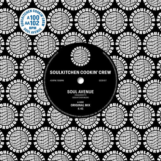the album cover for Soulkitchen Cookin' Crew - Soul Avenue