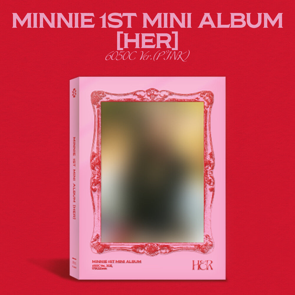 the album cover for Minnie ((G)I-Dle) - Her [6050c Ver.]