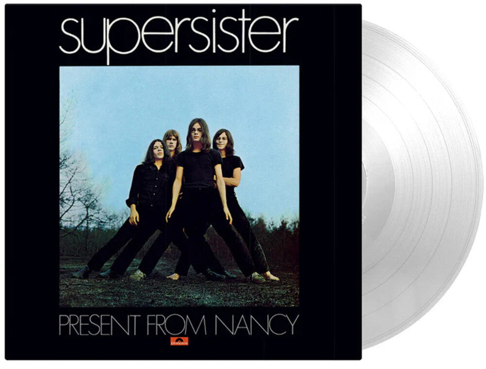 the album cover for Supersister - Present From Nancy [Clear Vinyl] [Limited Edition] [180 Gram] (Hol)