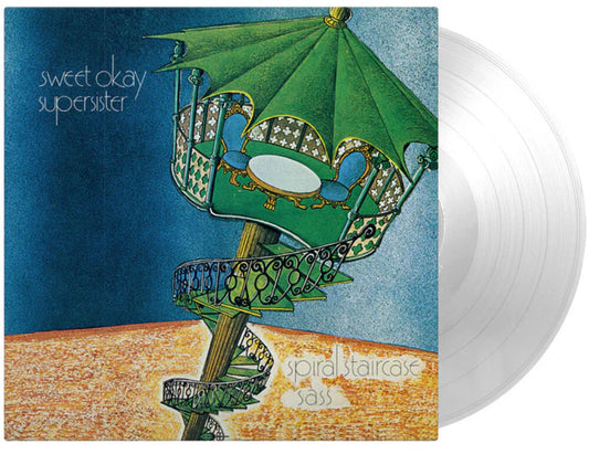 the album cover for Supersister - Spiral Staircase Sass [Clear Vinyl] [Limited Edition] [180 Gram] (Hol)