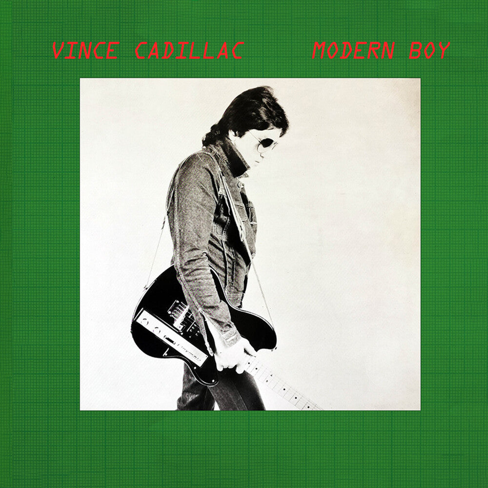 the album cover for Cadillac, Vince - Modern Boy