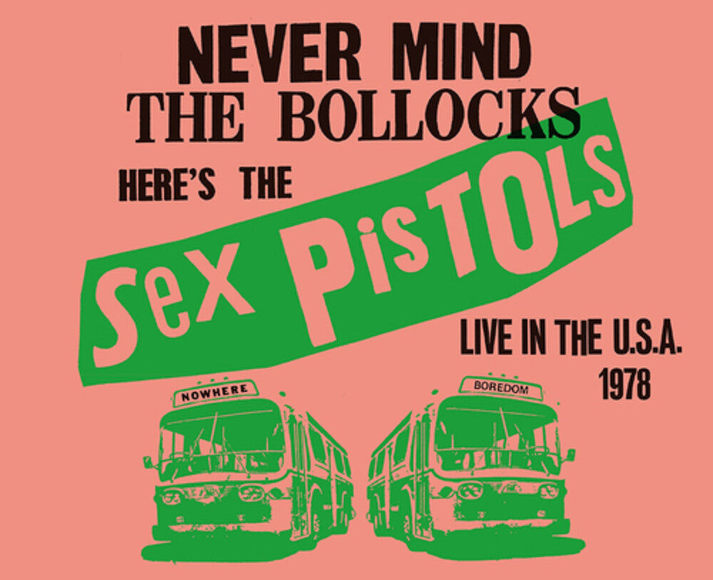 the album cover for Sex Pistols - Live In The Usa 1978 (Shm) (Jpn)