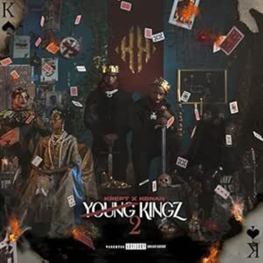 the album cover for Krept & Konan - Young Kingz Ii (Uk)