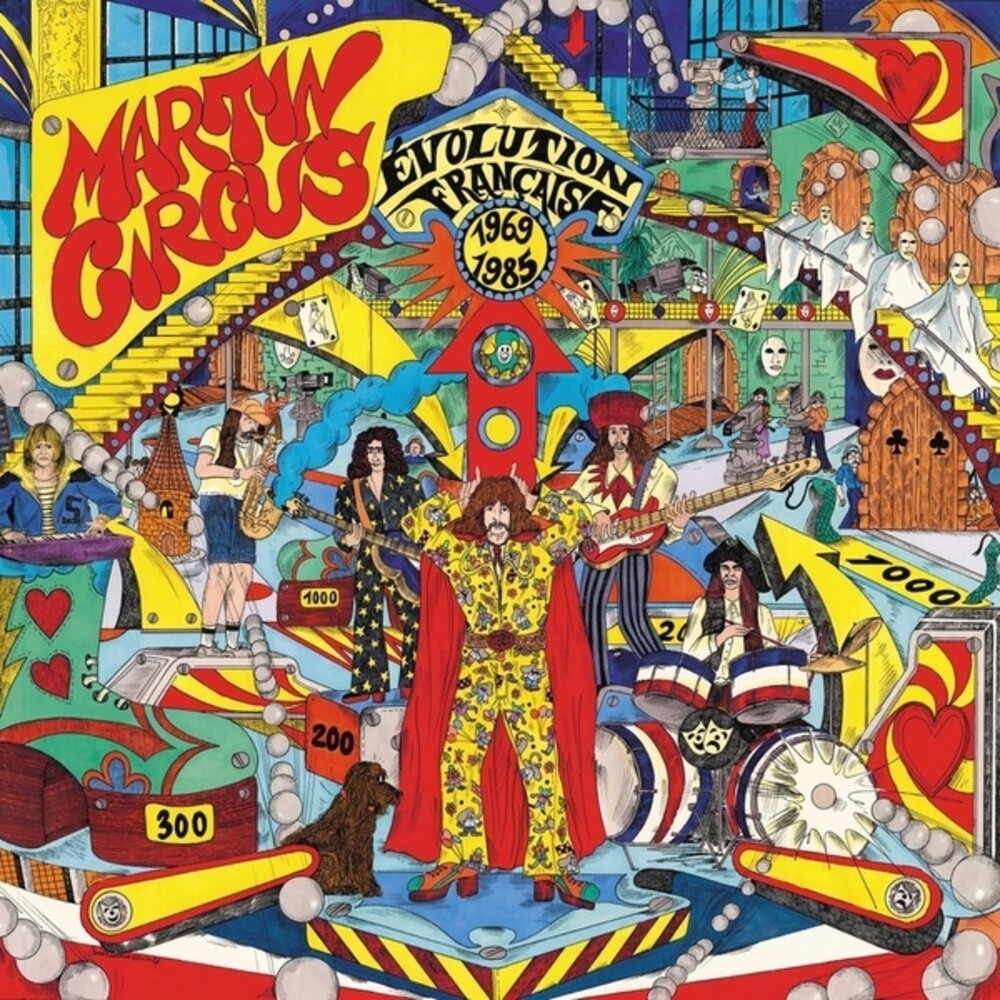 the album cover for Martin Circus - Evolution Francaise