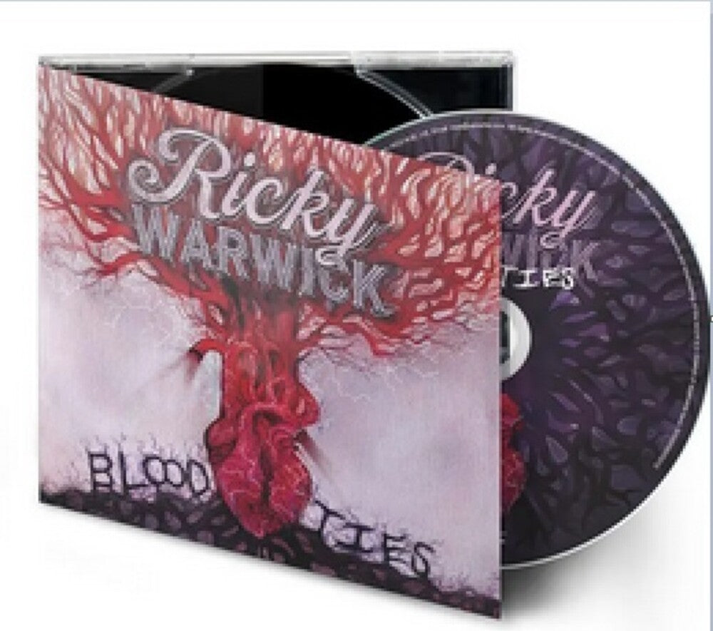 the album cover for Ricky Warwick - Blood Ties