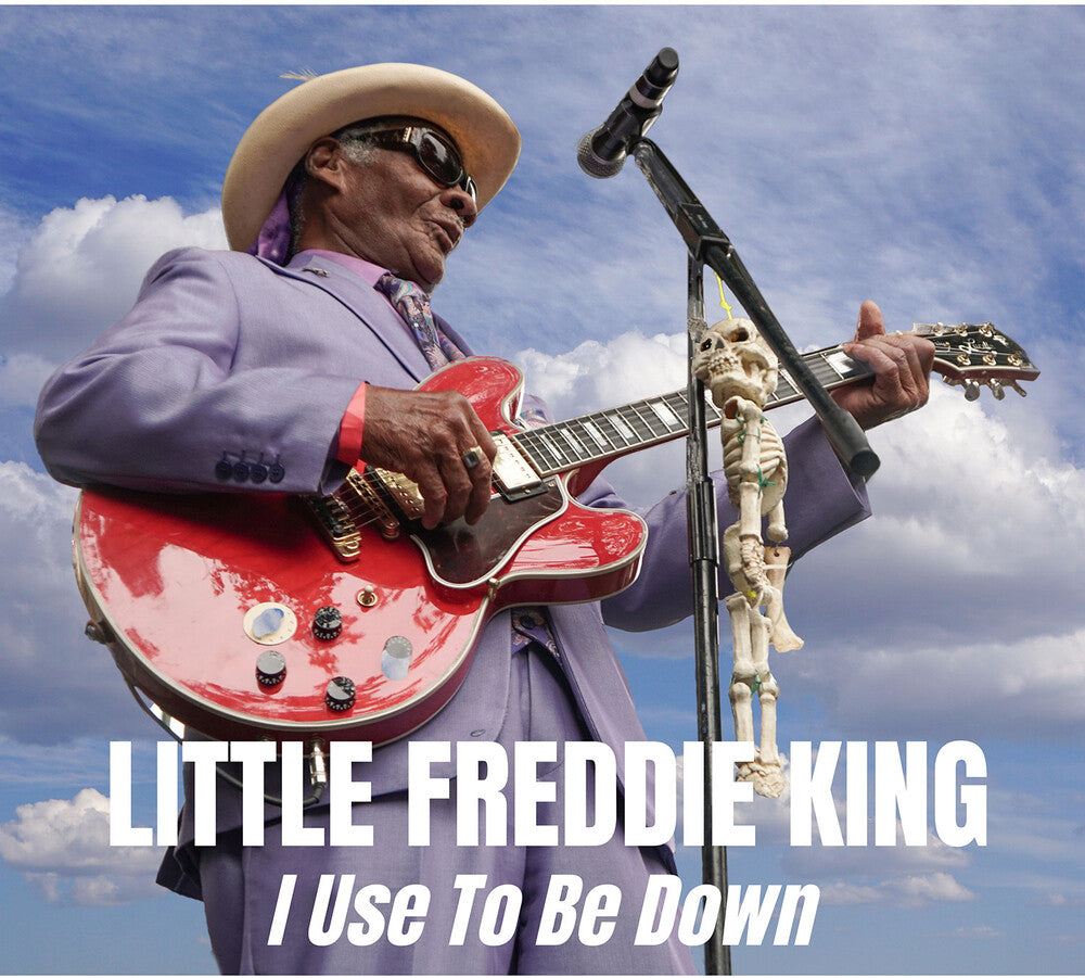 the album cover for Little Freddie King - I Used to Be Down