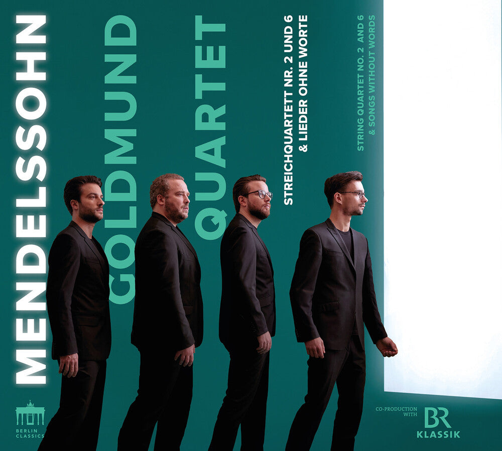 the album cover for Bartholdy / Goldmund Quartet - Goldmund Quartett