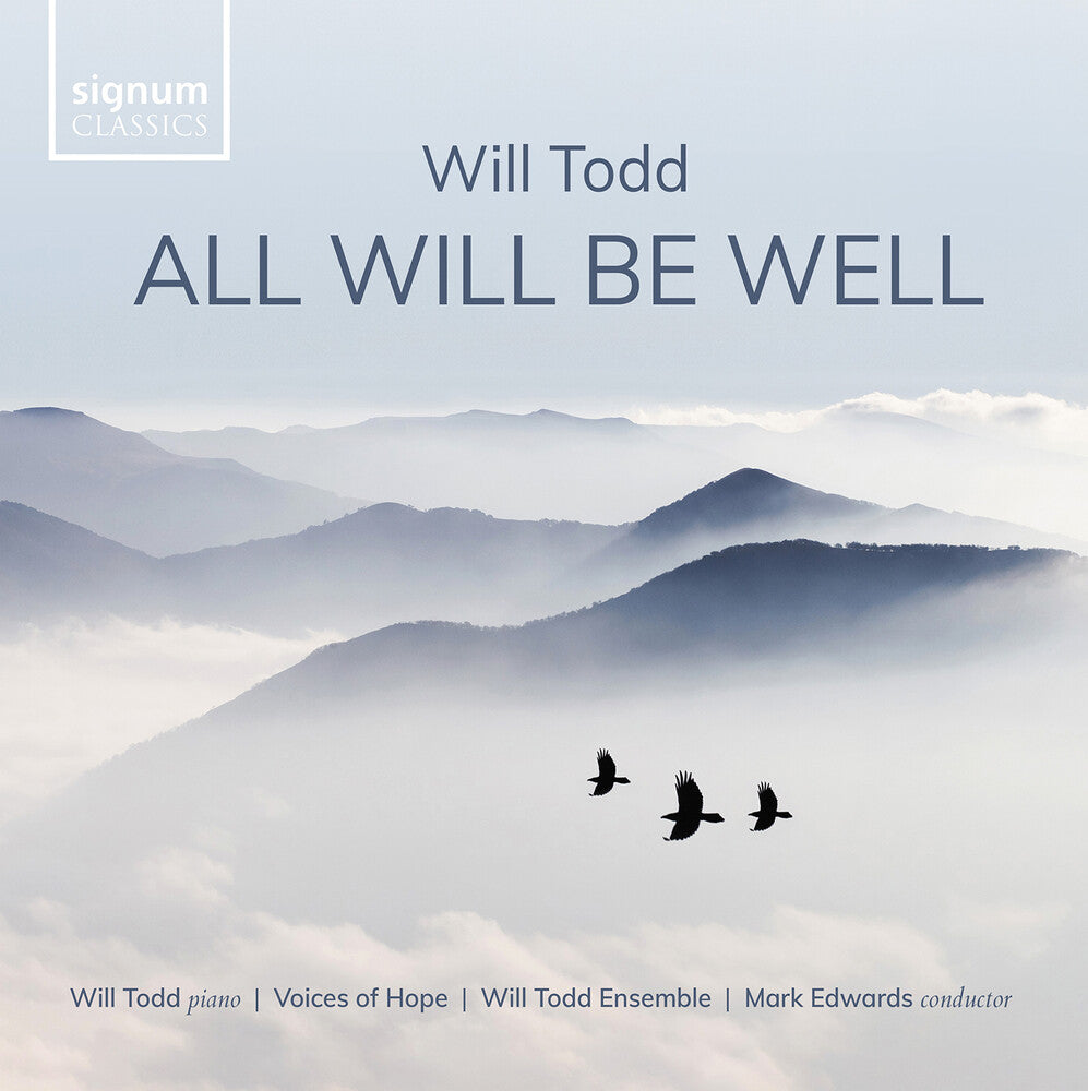 the album cover for Todd / Evans - All Will Be Well