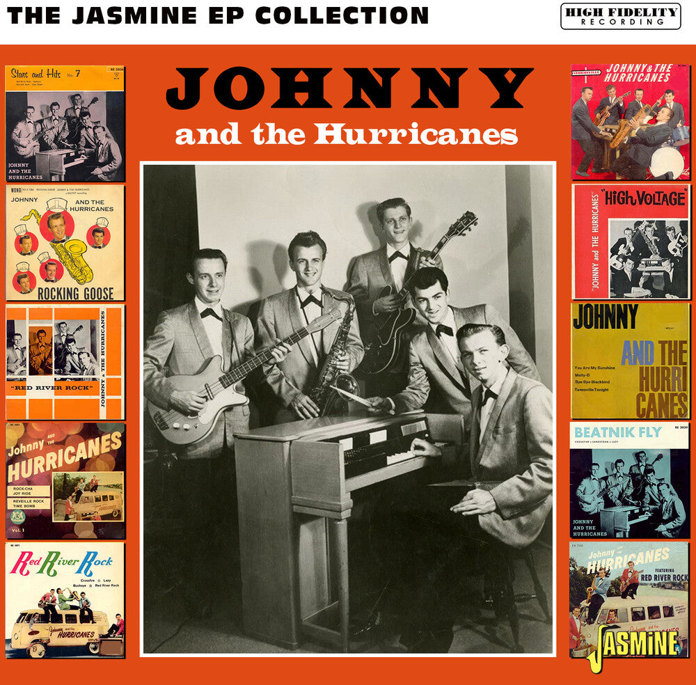 the album cover for Johnny & The Hurricanes - Jasmine Ep Collection