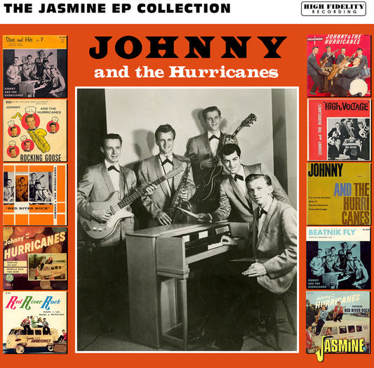 the album cover for Johnny & The Hurricanes - Jasmine Ep Collection