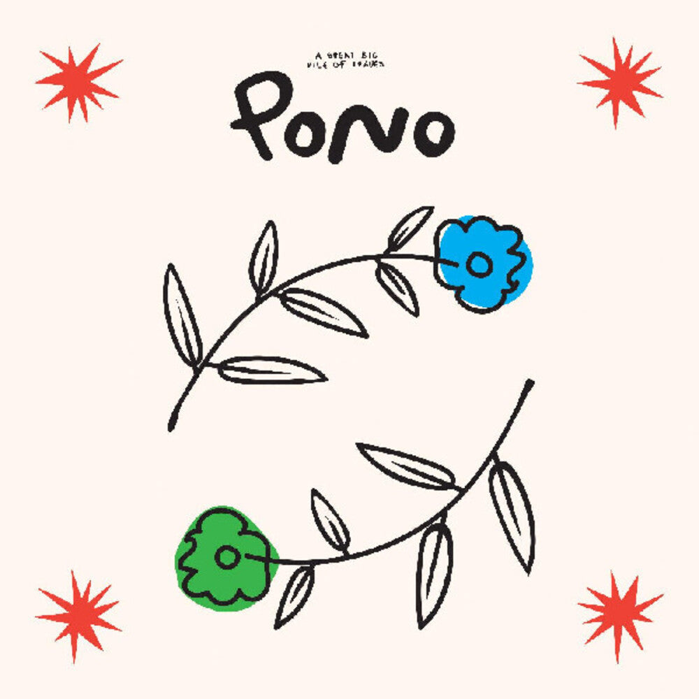 Great Big Pile Of Leaves - Pono (Blue) [Colored Vinyl] (Grn) [Download Included]