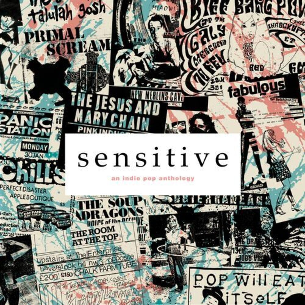 the album cover for Sensitive: An Indie Pop Anthology / Various (Uk) - Sensitive: An Indie Pop Anthology / Various (Uk)