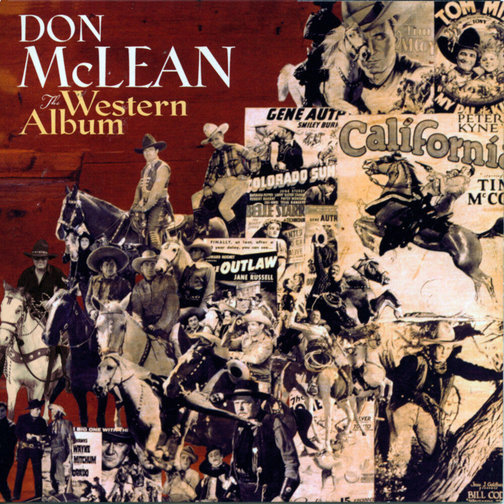 the album cover for Don Mclean - Western Album [Remastered]