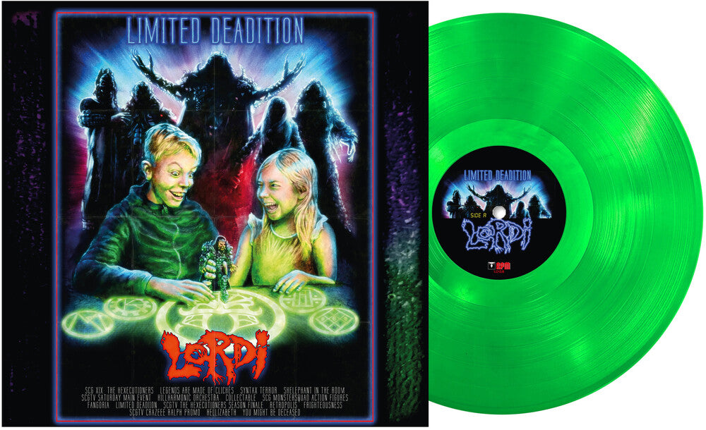 the album cover for Lordi - Limited Deadition [Colored Vinyl] (Grn)