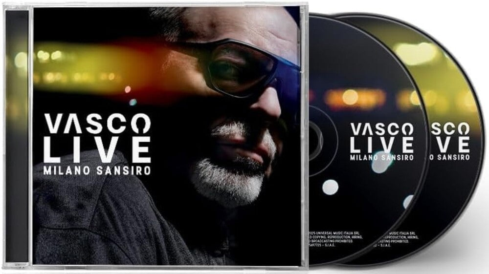 the album cover for Vasco Rossi - Vasco Live Milano Sansiro (Ita)