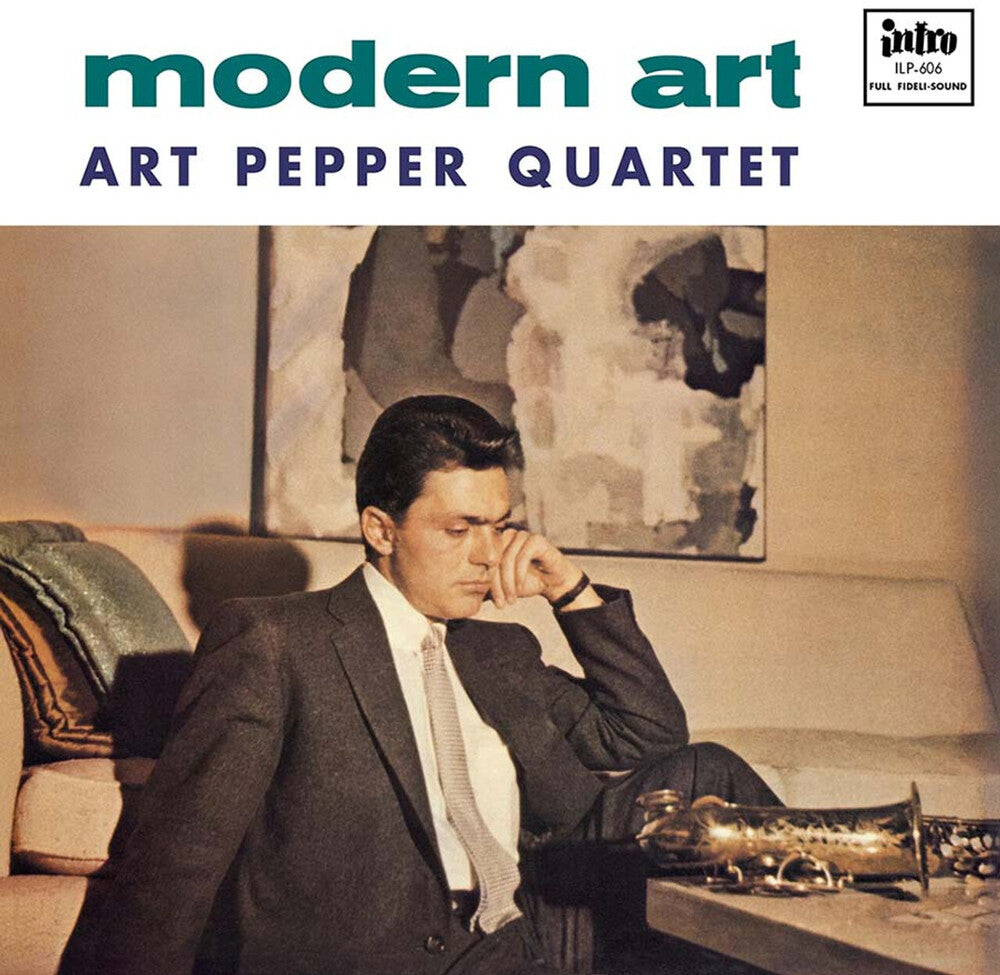 the album cover for Art Pepper - Modern Art (Blue Note Tone Poet Edition) [180 Gram]