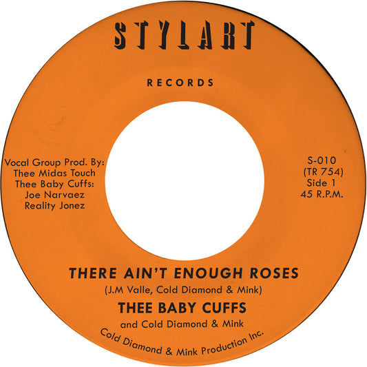 Thee Baby Cuffs / Cold Diamond & Mink - There Ain't Enough Roses - Orange [Colored Vinyl] (Org)