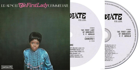 the album cover for P Arnold .P. - First Lady Of Immediate (Gate) [Digipak] (Uk)