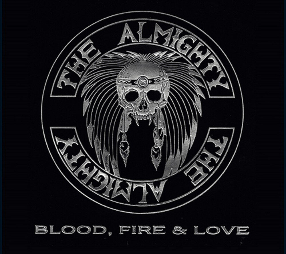 the album cover for Almighty - Blood Fire & Love - Deluxe Edition [Deluxe] (Shm)