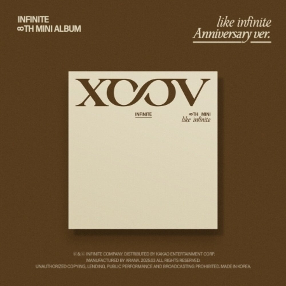 the album cover for Infinite - Like Infinite - Anniversary Version (Post) (Stic)