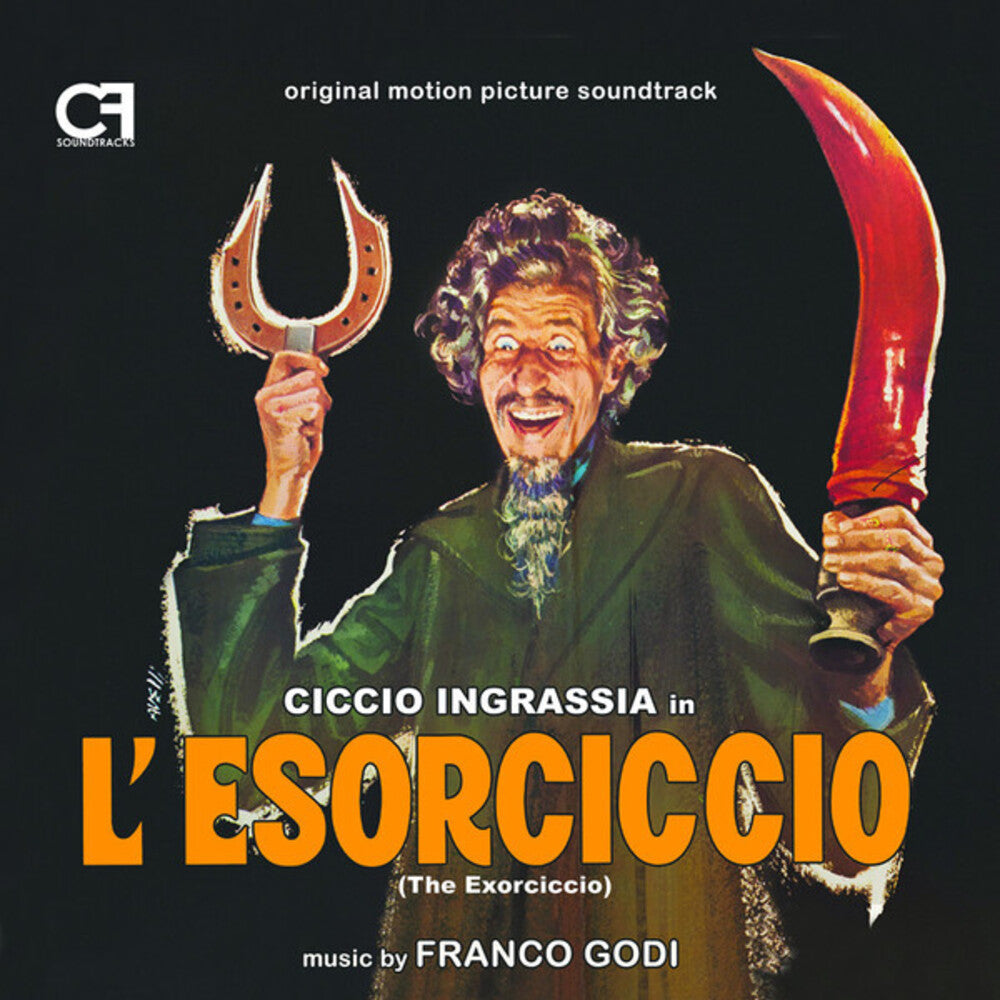the album cover for Franco Godi  (Ita) - L'esorciccio / Paolo Il Freddo - O.S.T. (Ita)