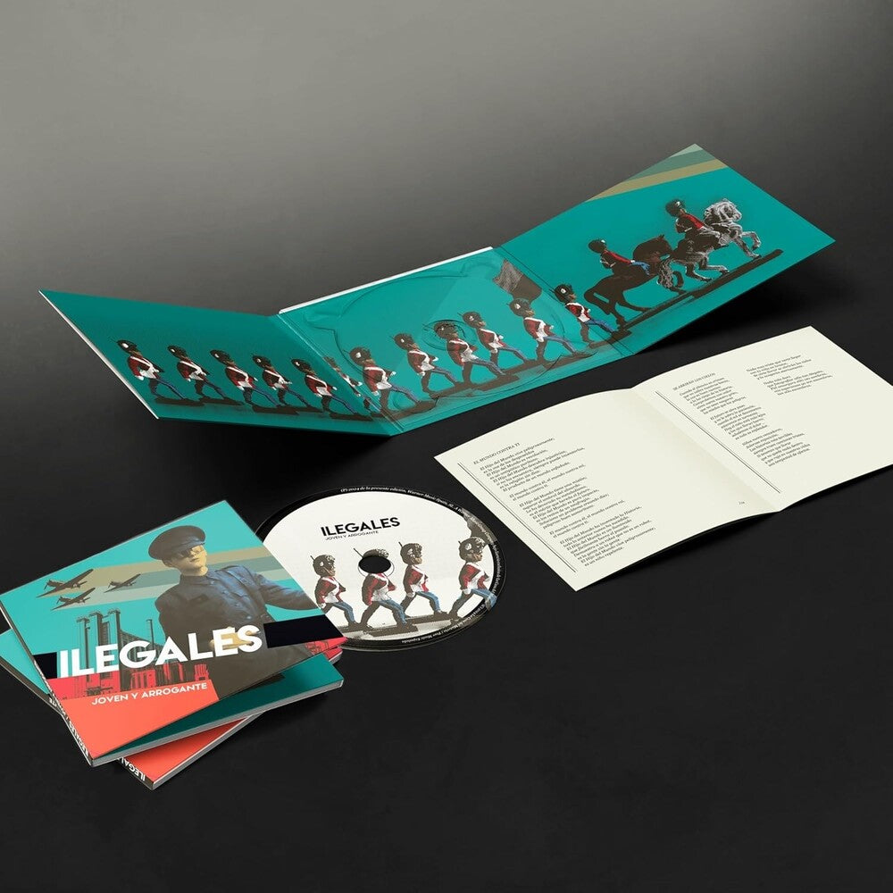 the album cover for Ilegales - Joven Y Arrogante (Spa)