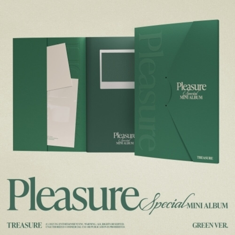 the album cover for Treasure - Pleasure - Random Cover (Post) (Phot) (Asia)