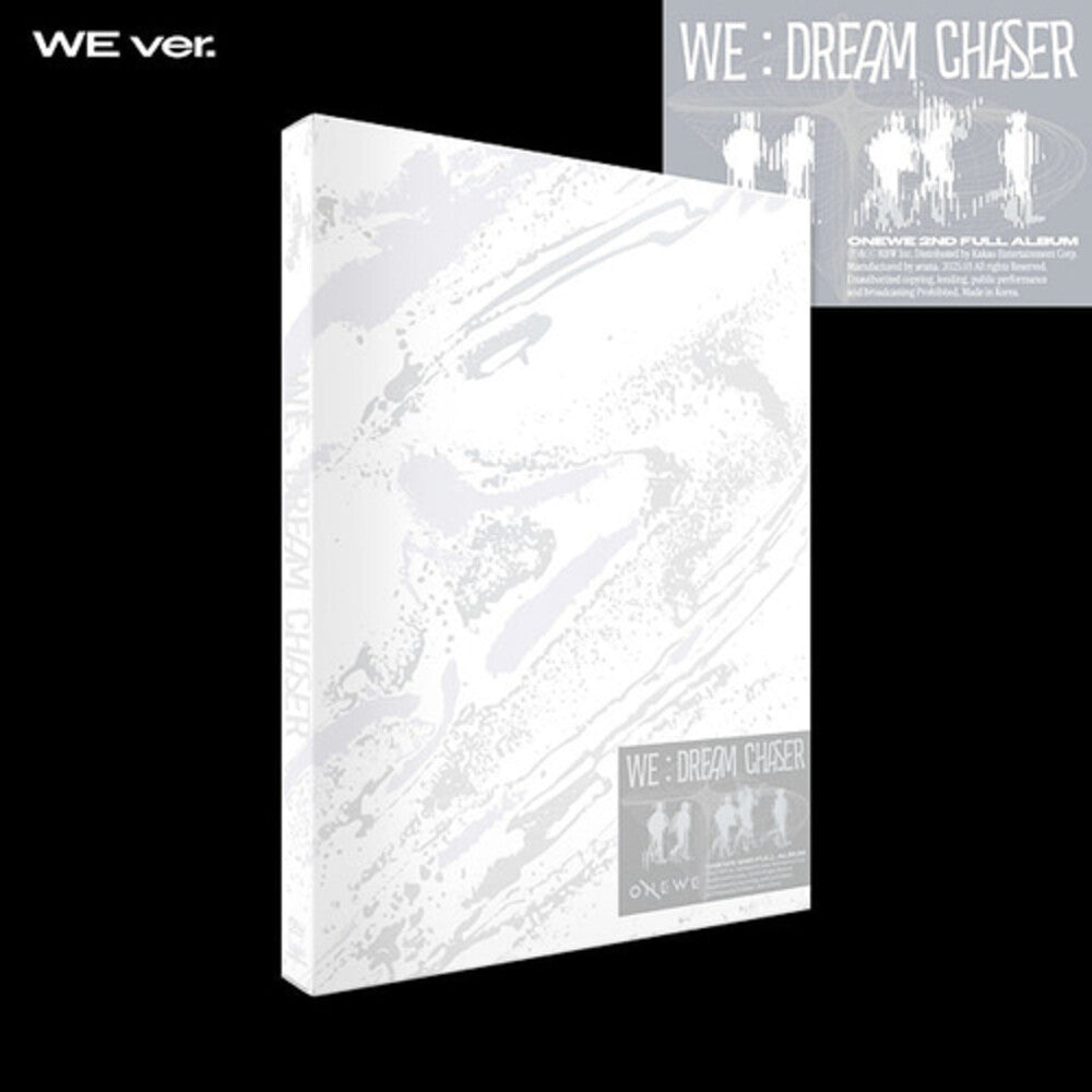 the album cover for ONEWE - We: Dream Chaser - We Version (W/Book) (Post)