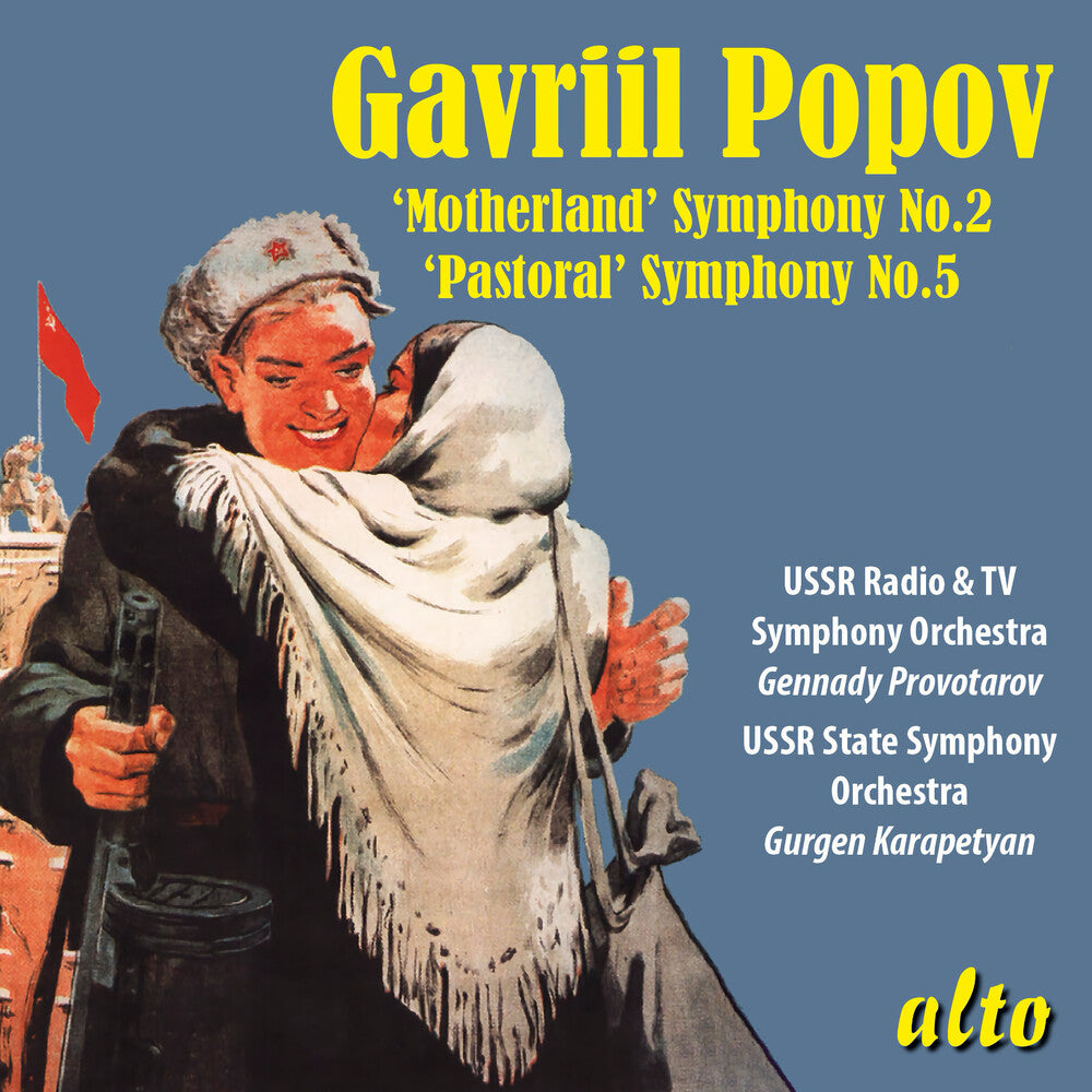 Ussr Radio & Television So/ Provotarov - Gavriil Popov: Sym No. 2 Motherland & Sym No. 5 [CD]