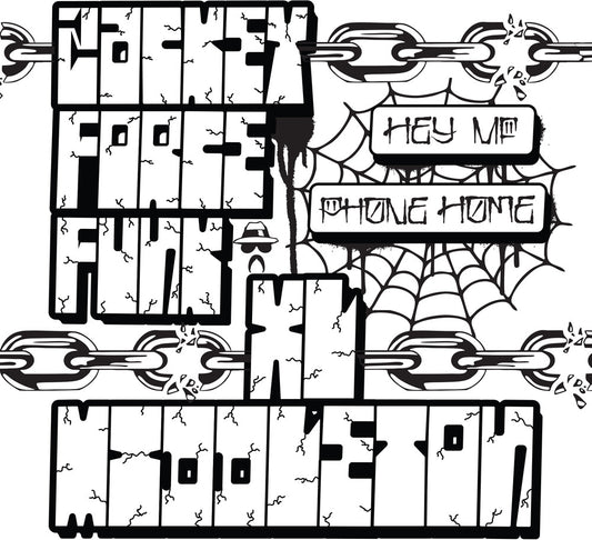 Zackey Force Funk & XL Middleton - Hey MF b/w Phone Home [LP]