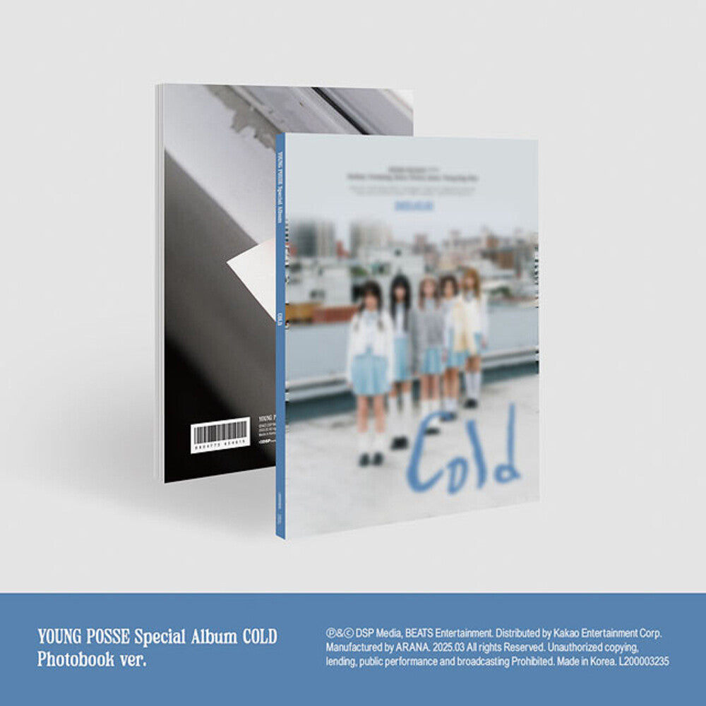 the album cover for Young Posse - Cold - Random Cover (Asia)