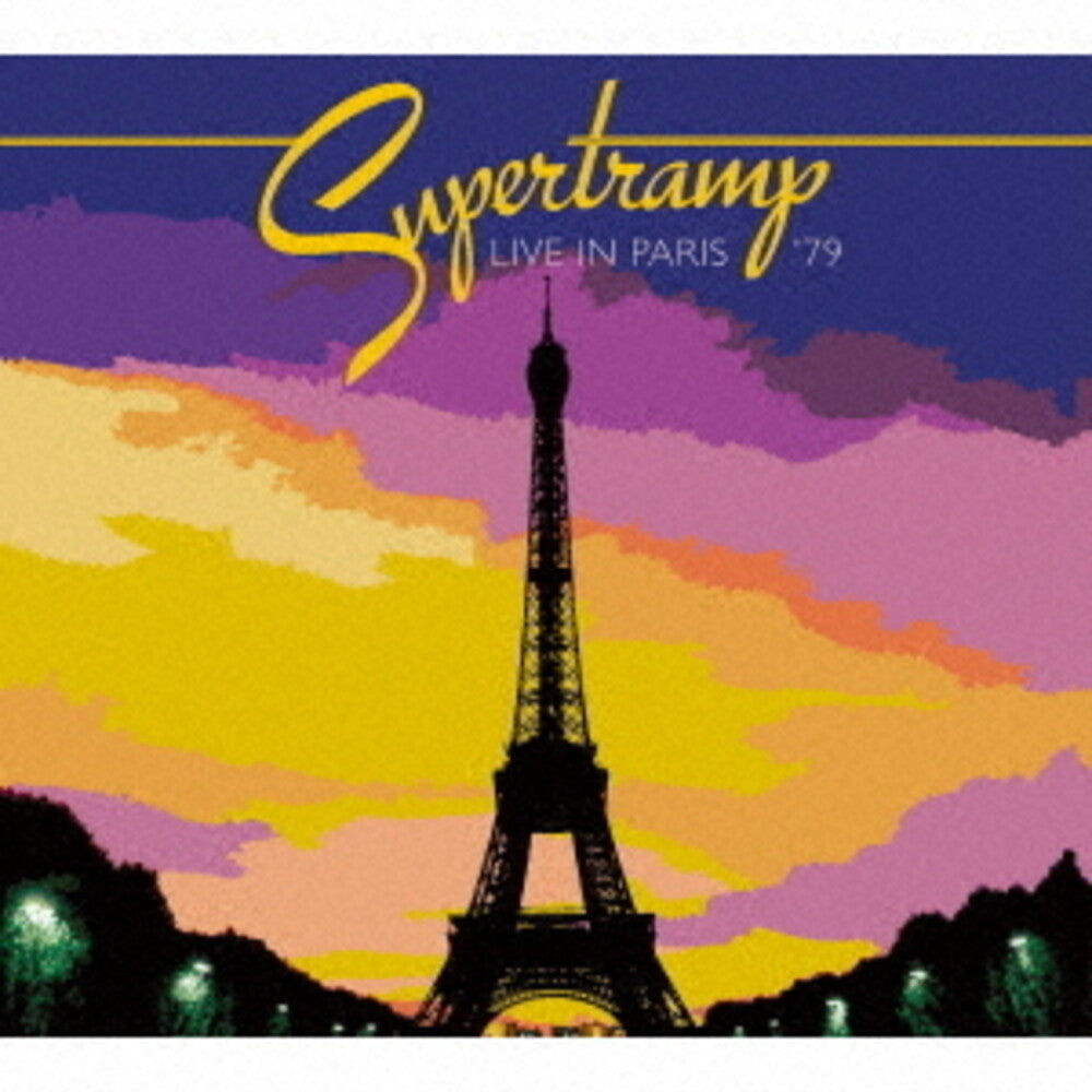 the album cover for Supertramp - Live In Paris 79 - Limited Edition (Jmlp) (Shm)