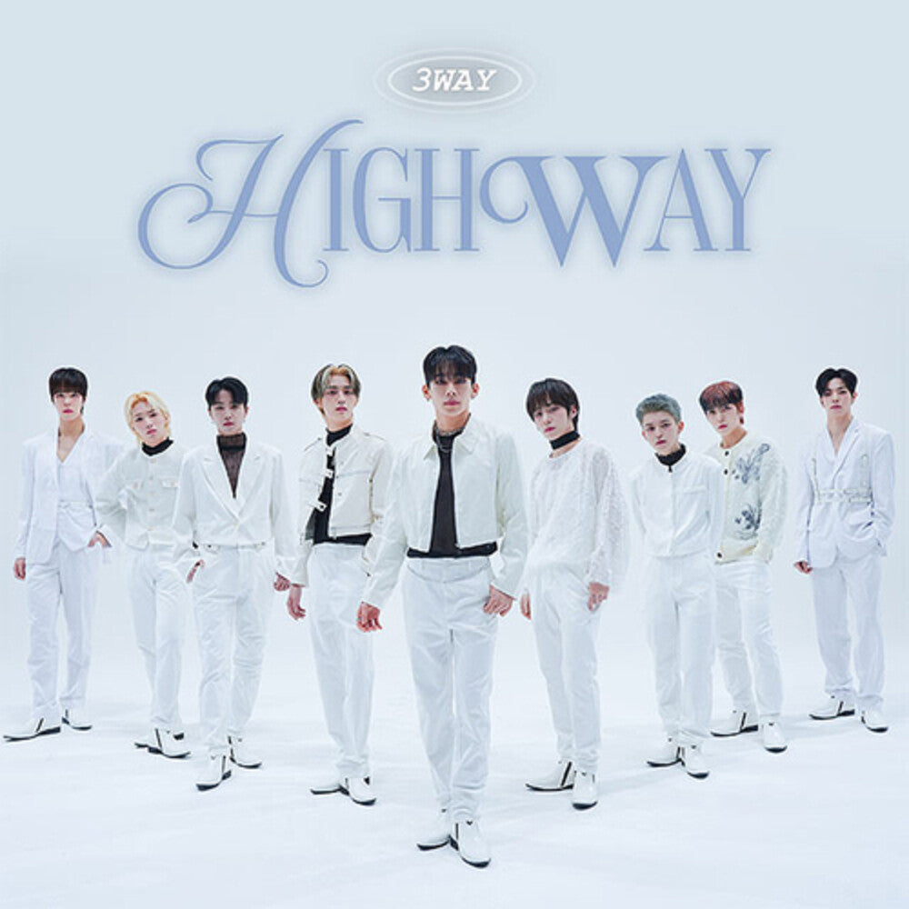 the album cover for 3Way - Highway - incl. 64pg Photobook, Postcard, 2 Photocards + Poster