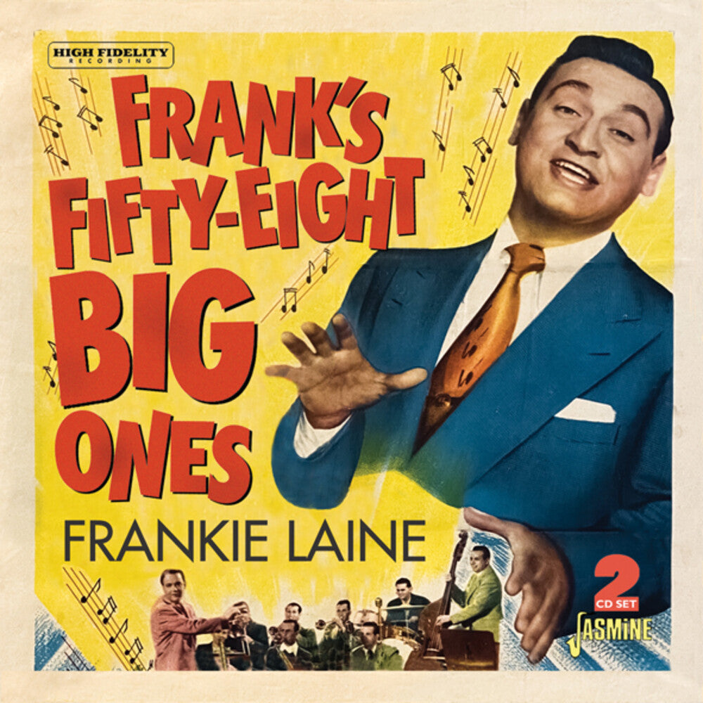the album cover for Frankie Laine - Frank's Fifty-Eight Big Ones (Uk)