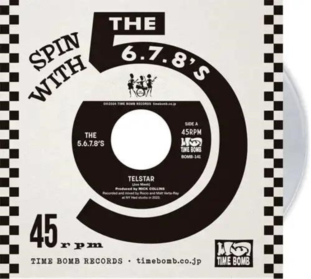 5.6.7.8.'s - Telstar / Radium Girls [Clear Vinyl] [Limited Edition]