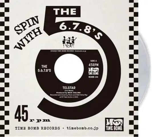 5.6.7.8.'s - Telstar / Radium Girls [Clear Vinyl] [Limited Edition]